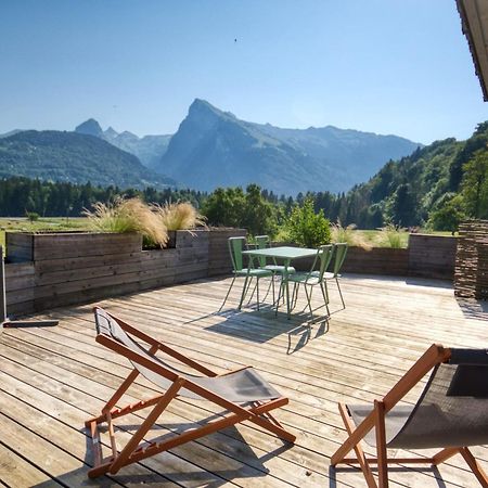 Duplex 2 Chambres Avec Grande Terrasse, Animaux Acceptes, A Samoens - Fr-1-642-77 外观 照片
