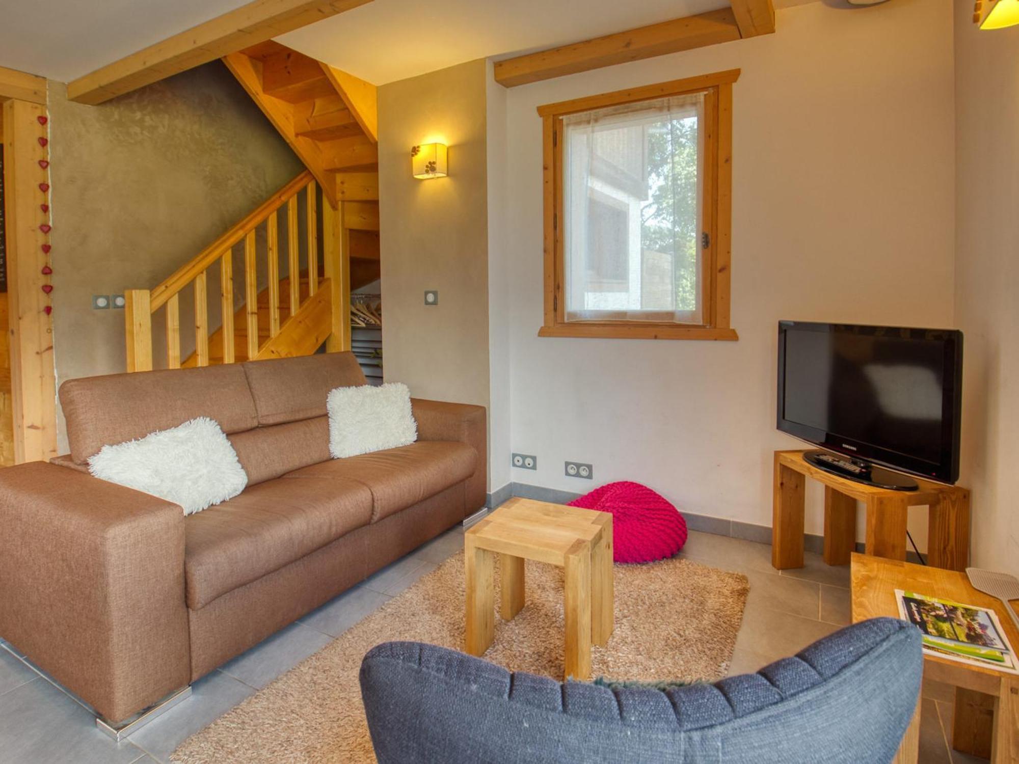 Duplex 2 Chambres Avec Grande Terrasse, Animaux Acceptes, A Samoens - Fr-1-642-77 外观 照片