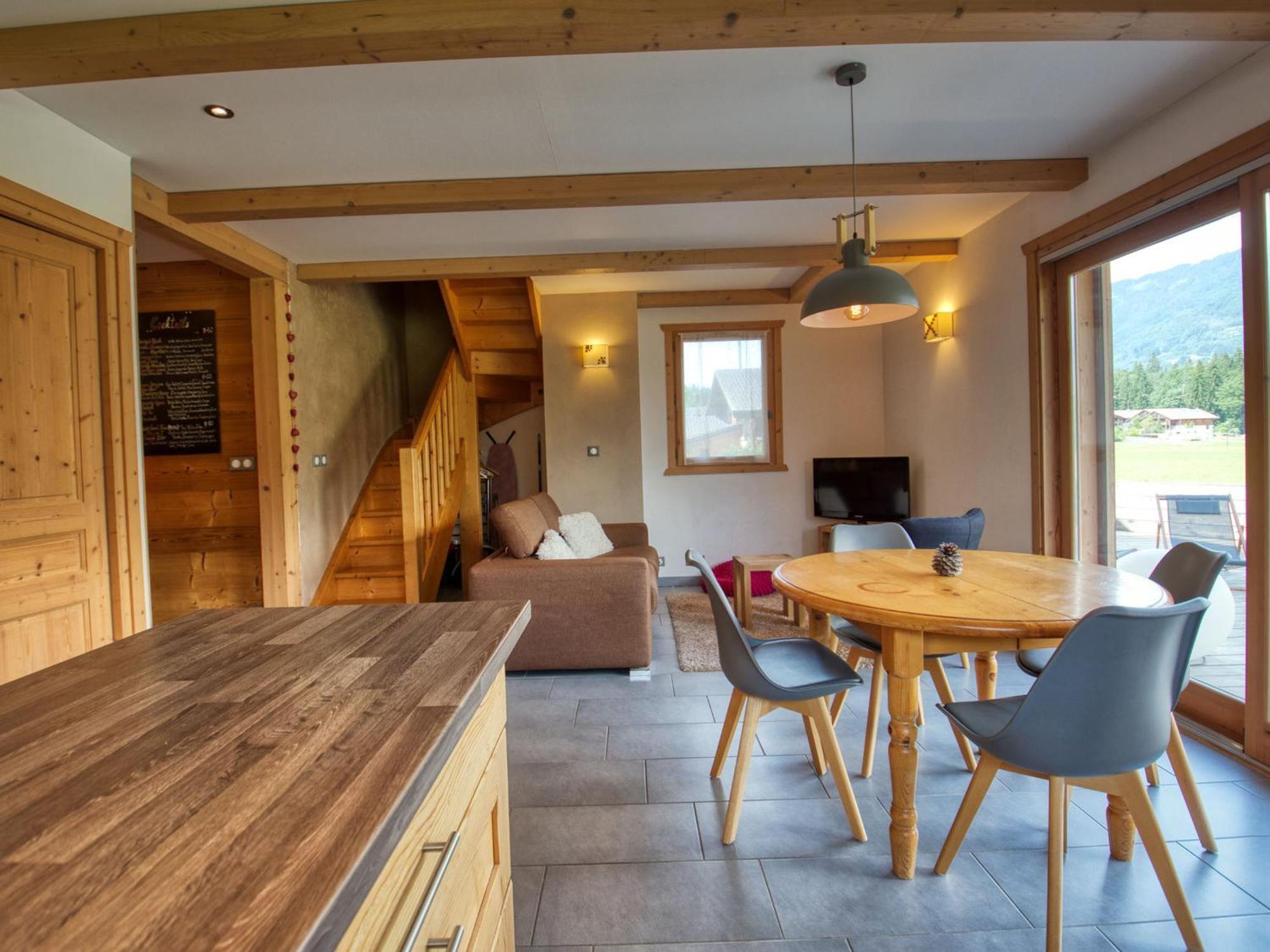 Duplex 2 Chambres Avec Grande Terrasse, Animaux Acceptes, A Samoens - Fr-1-642-77 外观 照片