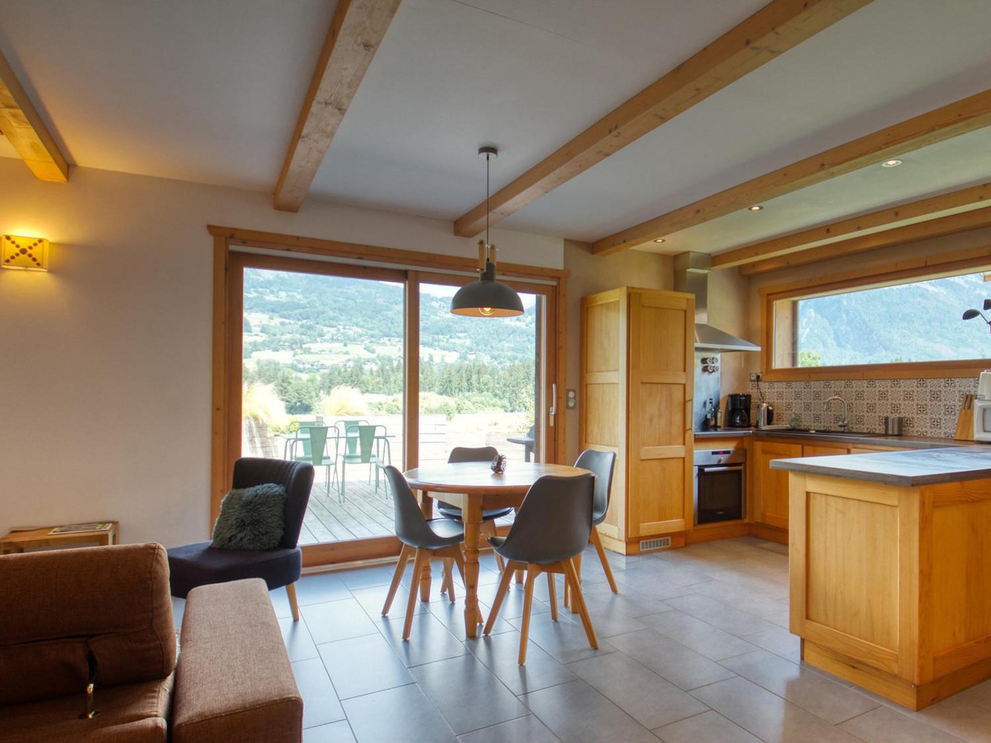 Duplex 2 Chambres Avec Grande Terrasse, Animaux Acceptes, A Samoens - Fr-1-642-77 外观 照片