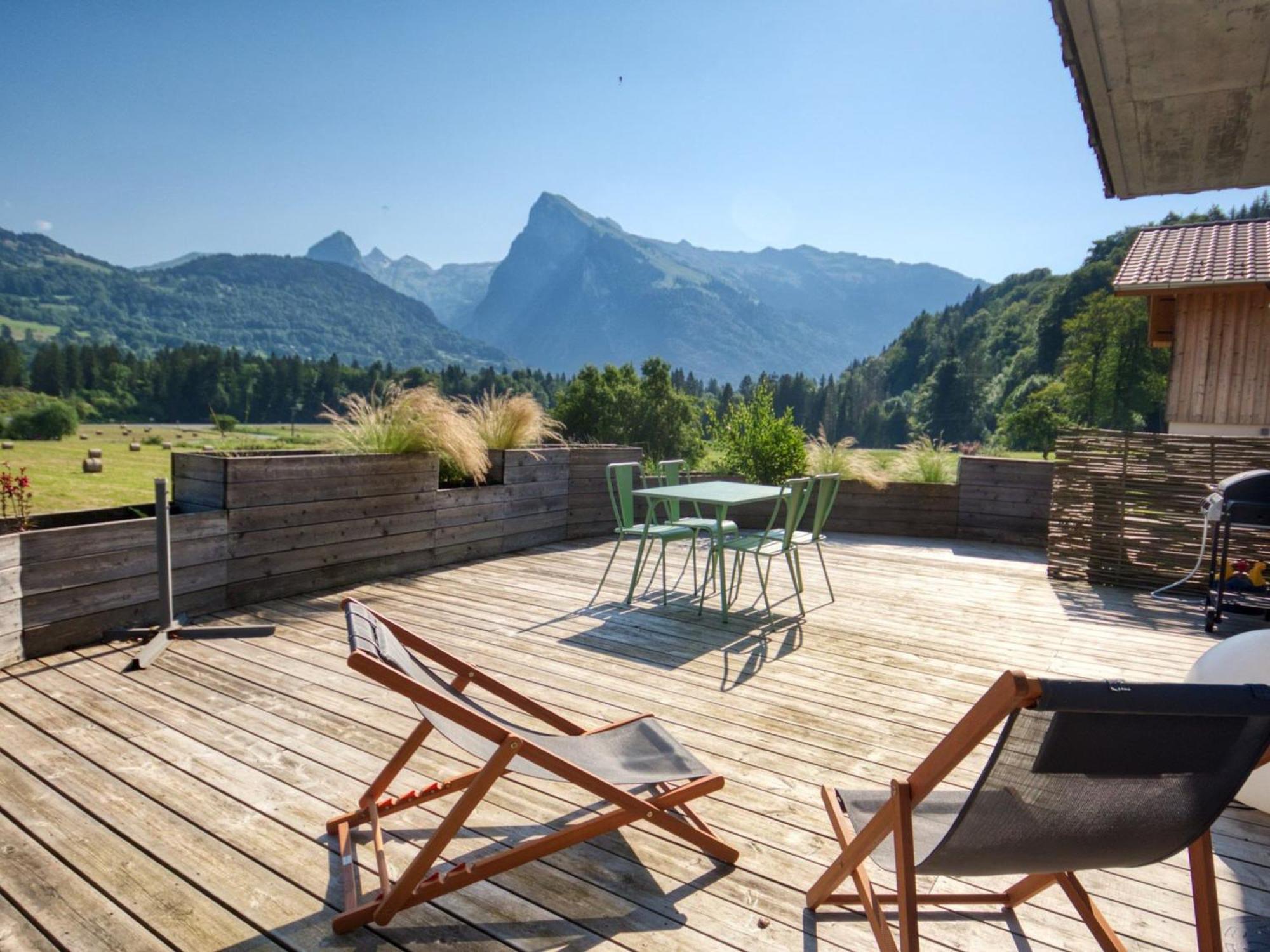 Duplex 2 Chambres Avec Grande Terrasse, Animaux Acceptes, A Samoens - Fr-1-642-77 外观 照片